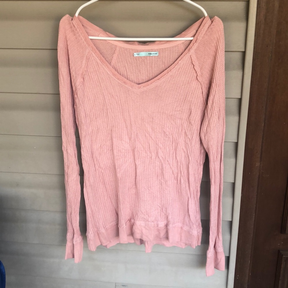 Maurice’s long sleeve waffle tee